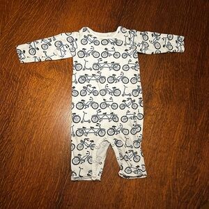 Winter Water Factory Bicycle Print One Piece